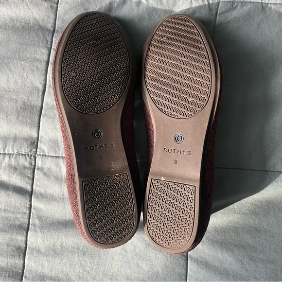 Rothy’s Truffle Python Size 9 Ballet Flat Shoes - Picture 5 of 6